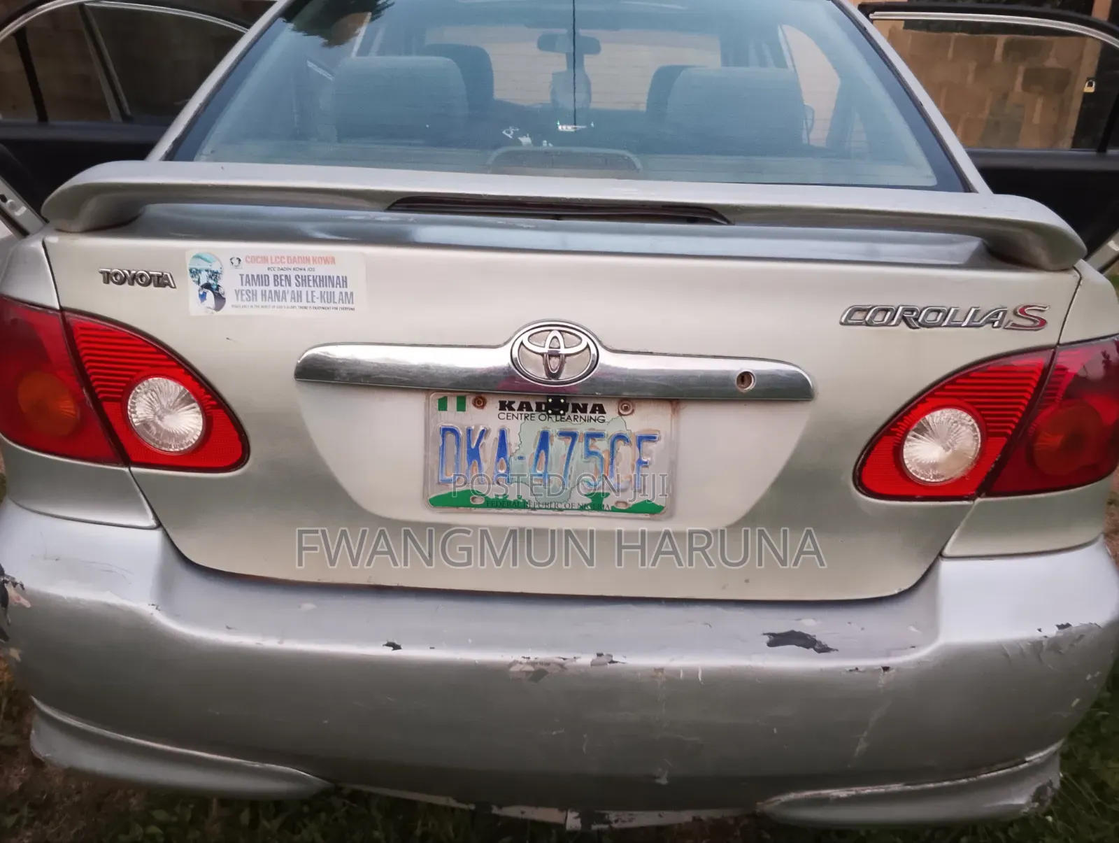 Toyota Corolla 2003 Silver