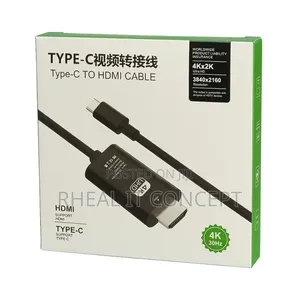 Type C to HDMI Cable