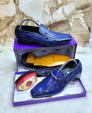 Men's Blue Quality Shoes