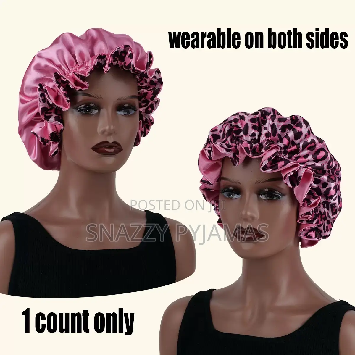 Reverserible Silk Bonnet