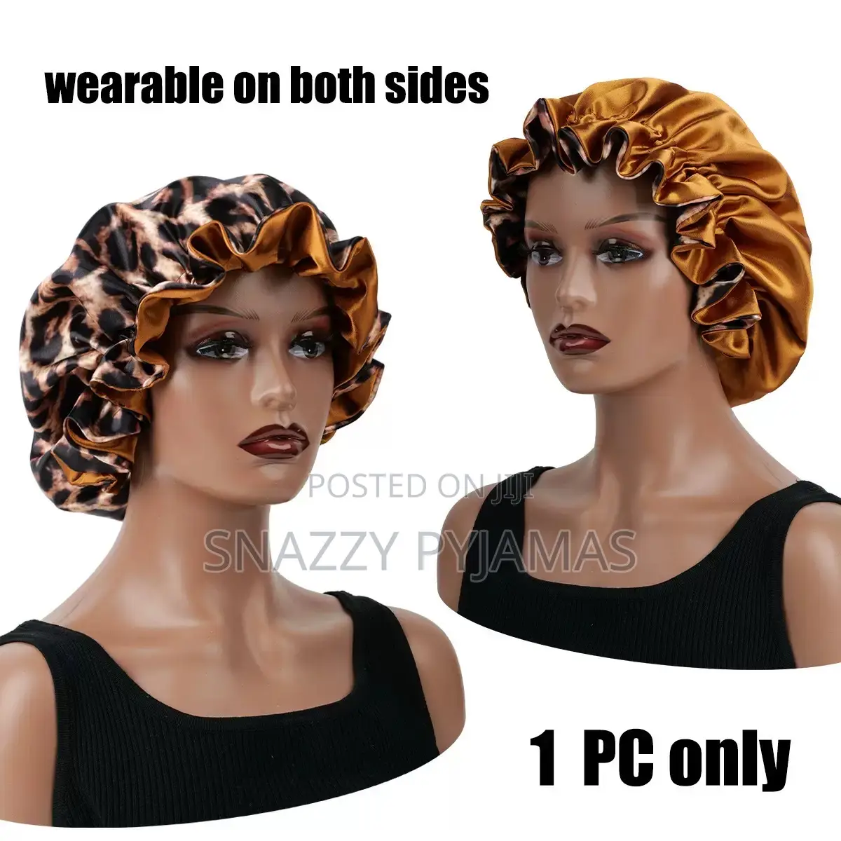 Reverserible Silk Bonnet