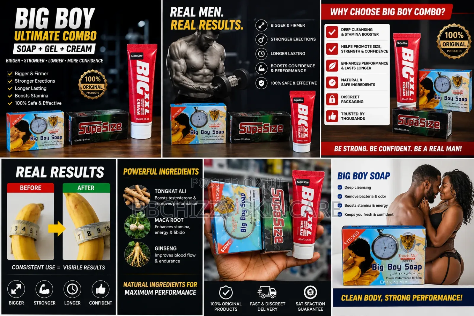 Mens Enlargement Combo