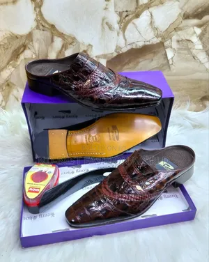 Leather Half Shoe