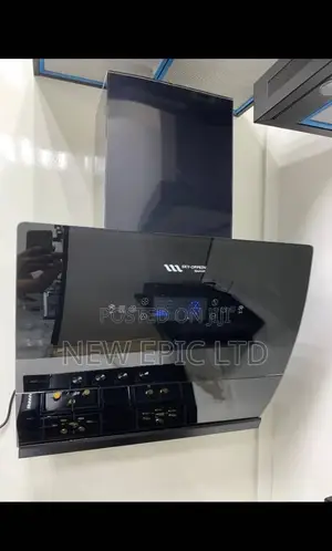 Extractor Black Kitchen Hood Range