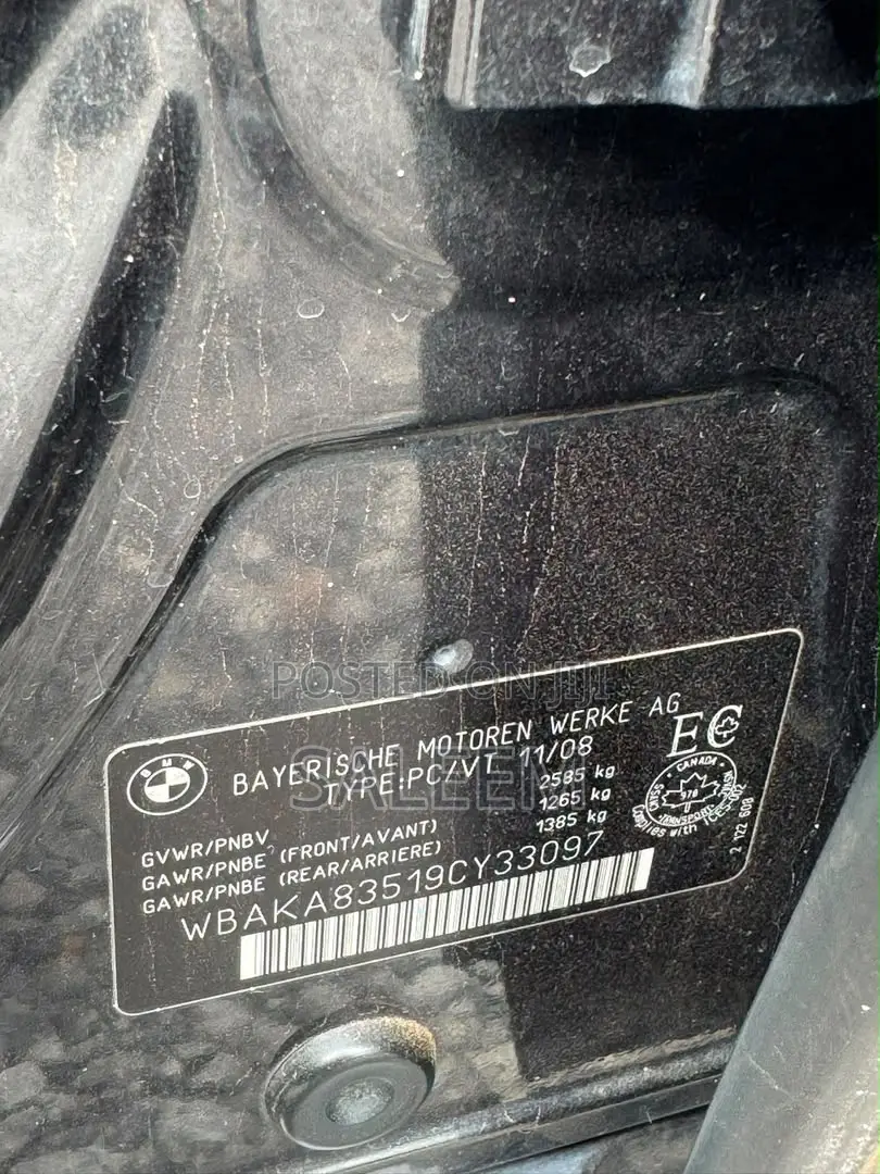 BMW 7 Series 730Li 2009 Gray