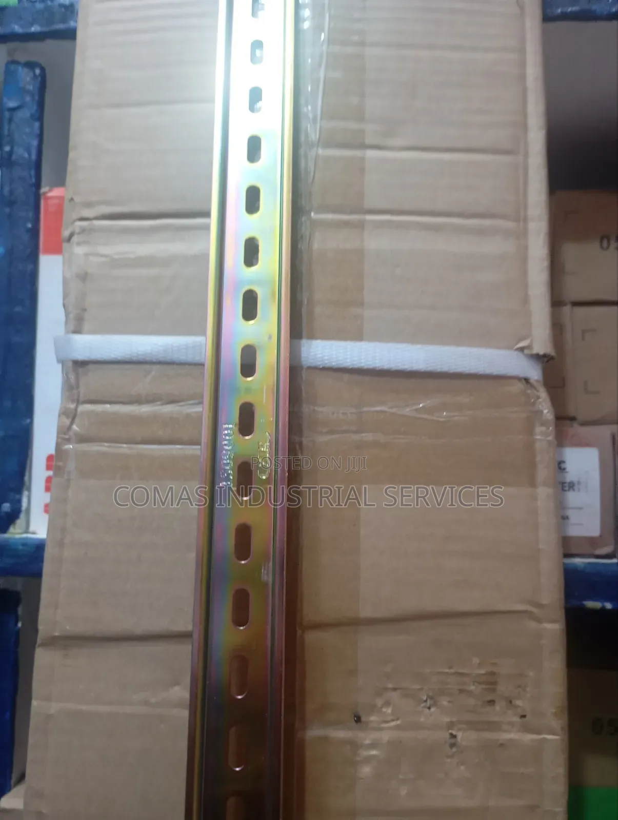 35mm Galvanized DIN Rail for Electrical Panels 1 Meter