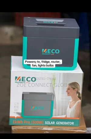 Meco 1kwh Pro/Output 500w Solar Generator