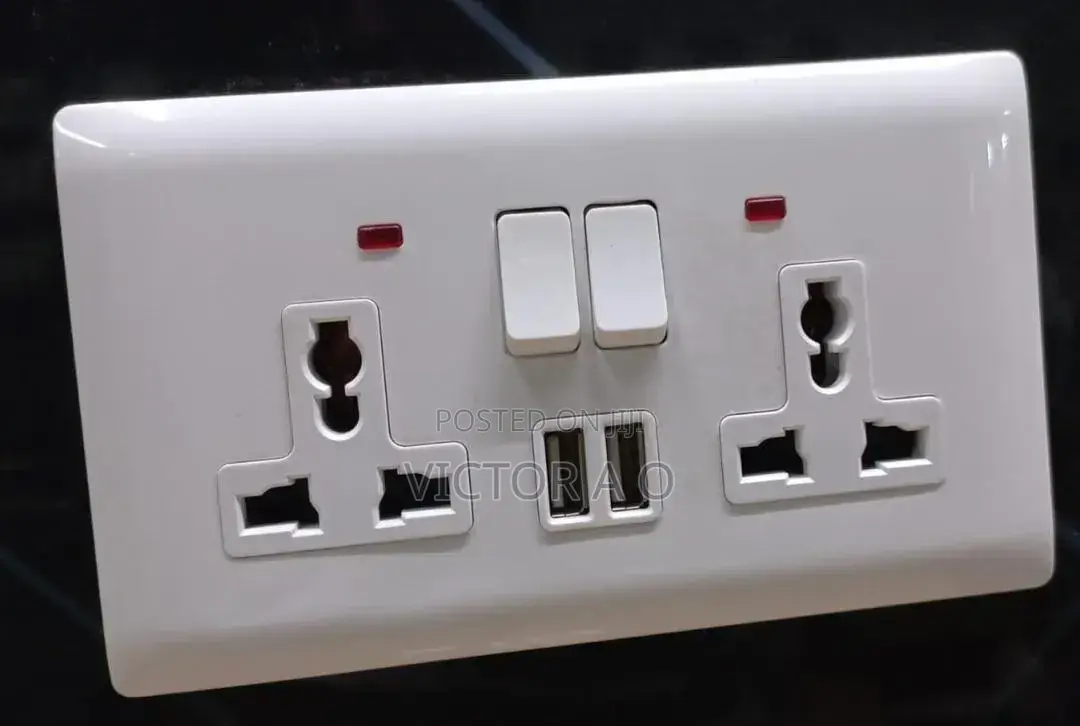 13amps Sockets With USB ULTI
