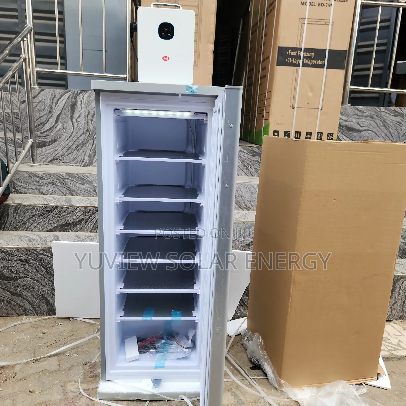 200LBona DC Solar Ice-Block Makerb