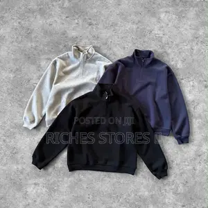High Quality Quater Zip Sweat Shirt