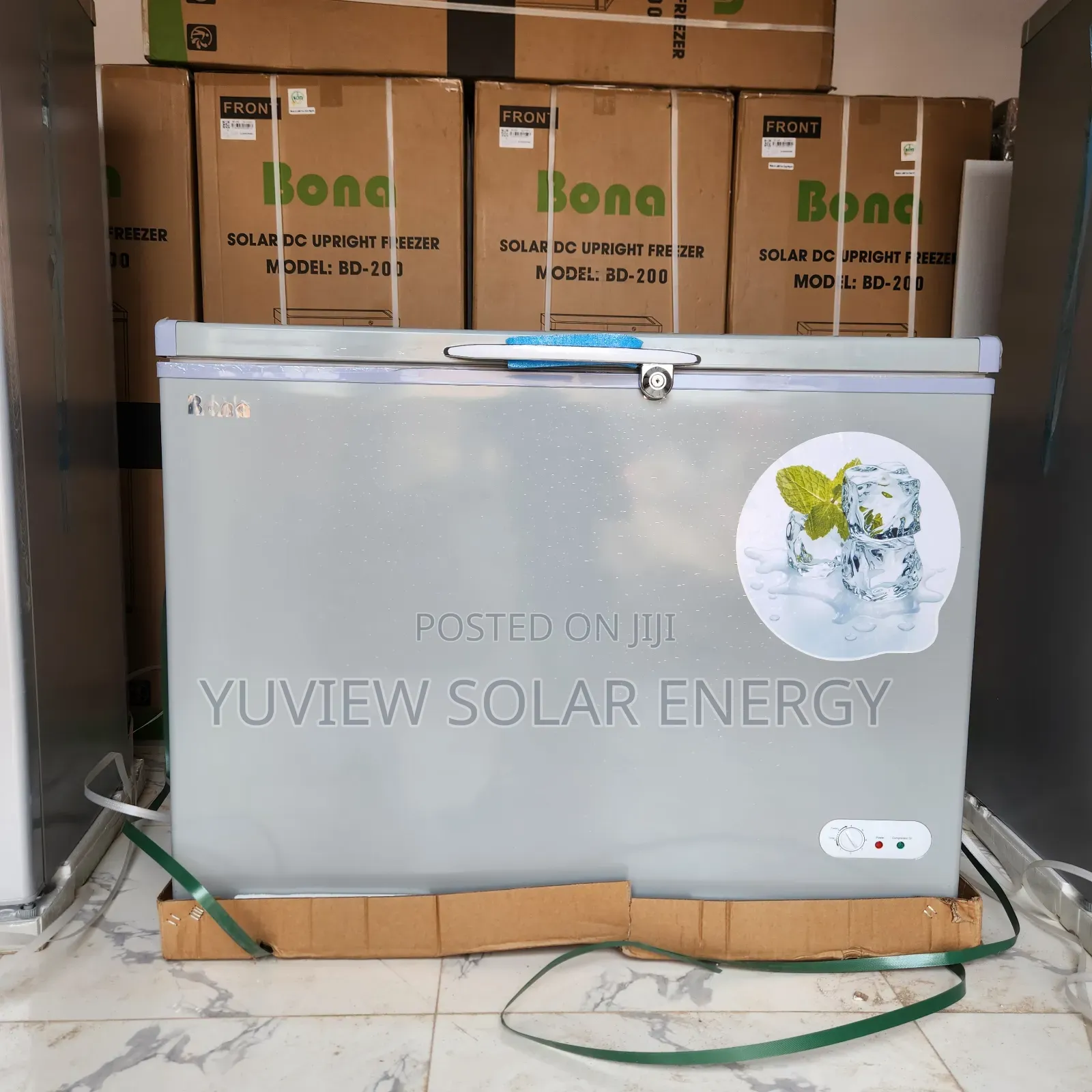 318L Bona DC Solar Deep Freezer