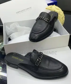 Leather Half Mule Shoes | Modern Comfort Elegant Style