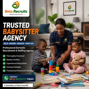 Trusted Babysitter Agency in Ikeja, Magodo, Gbagada Maryland