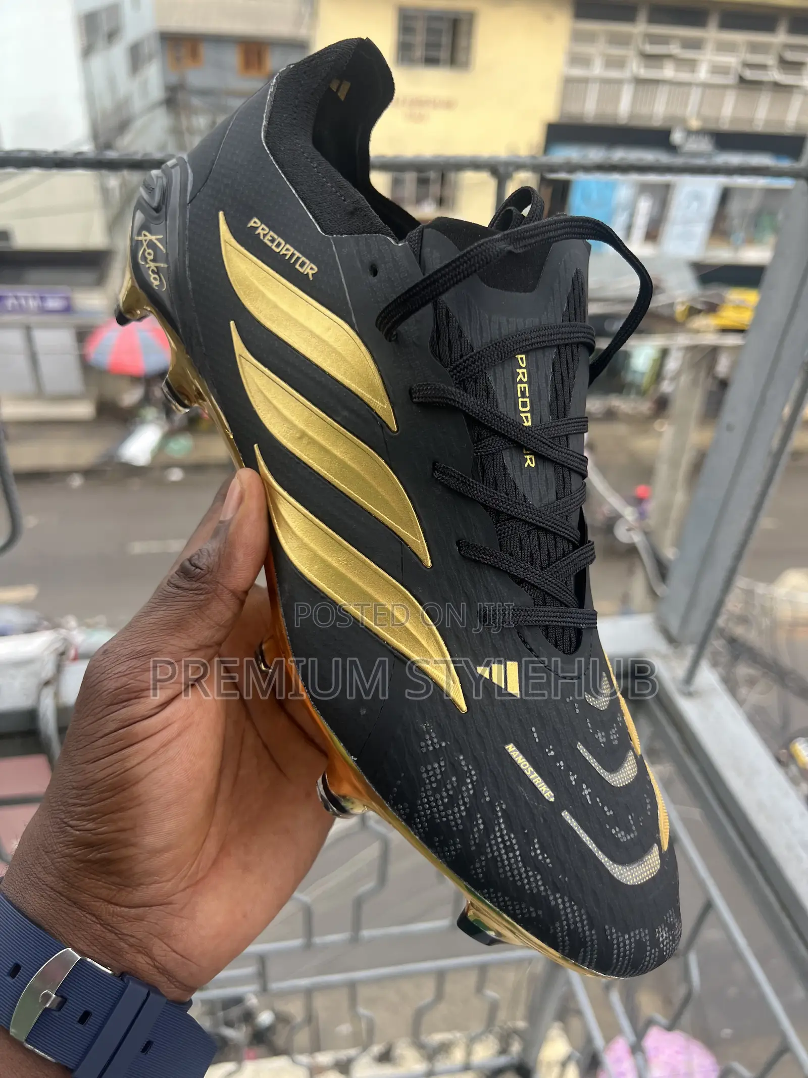 Golden Adidas Predator Boots (Kaka)