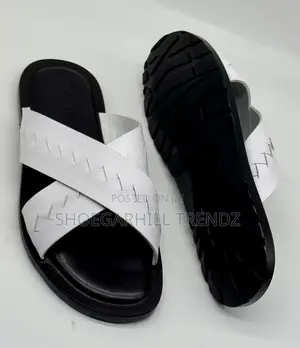 Men's Rossi Crisscross Palm Slippers | Refined Comfort Style