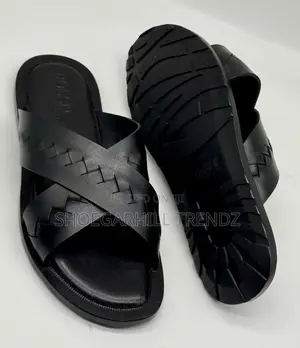 Men's Rossi Crisscross Palm Slippers | Refined Comfort Style