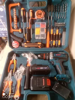 68 Volt Screwing Machine Kit With Complete Accessories
