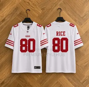 White NFL Baseball Jersey