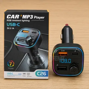 C26 Car Bluetooth FM Transmitter / Charger