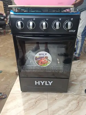 Hyly 4-Burner Gas Cooker With Oven