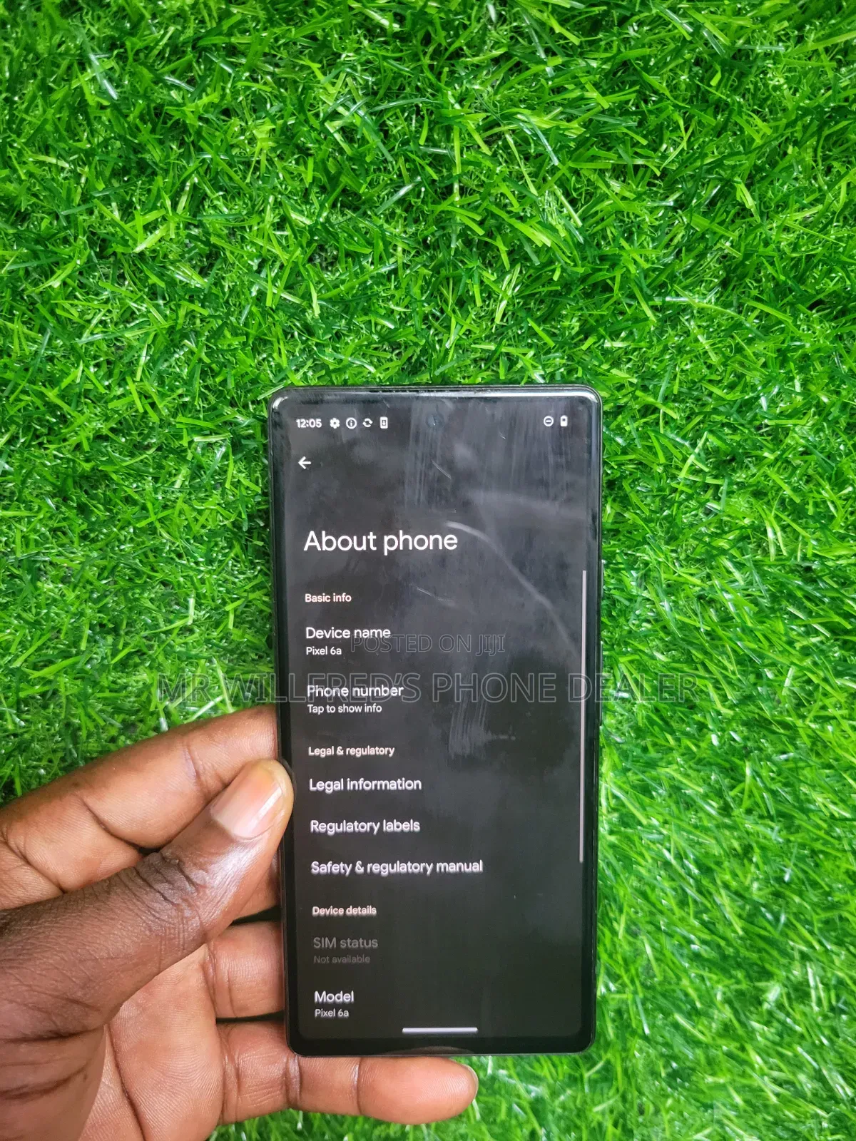 Google Pixel 6a 128 GB Black