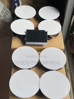 8in1 Frameless SPK Bluetooth With Smart 7inch Wall Amplifier