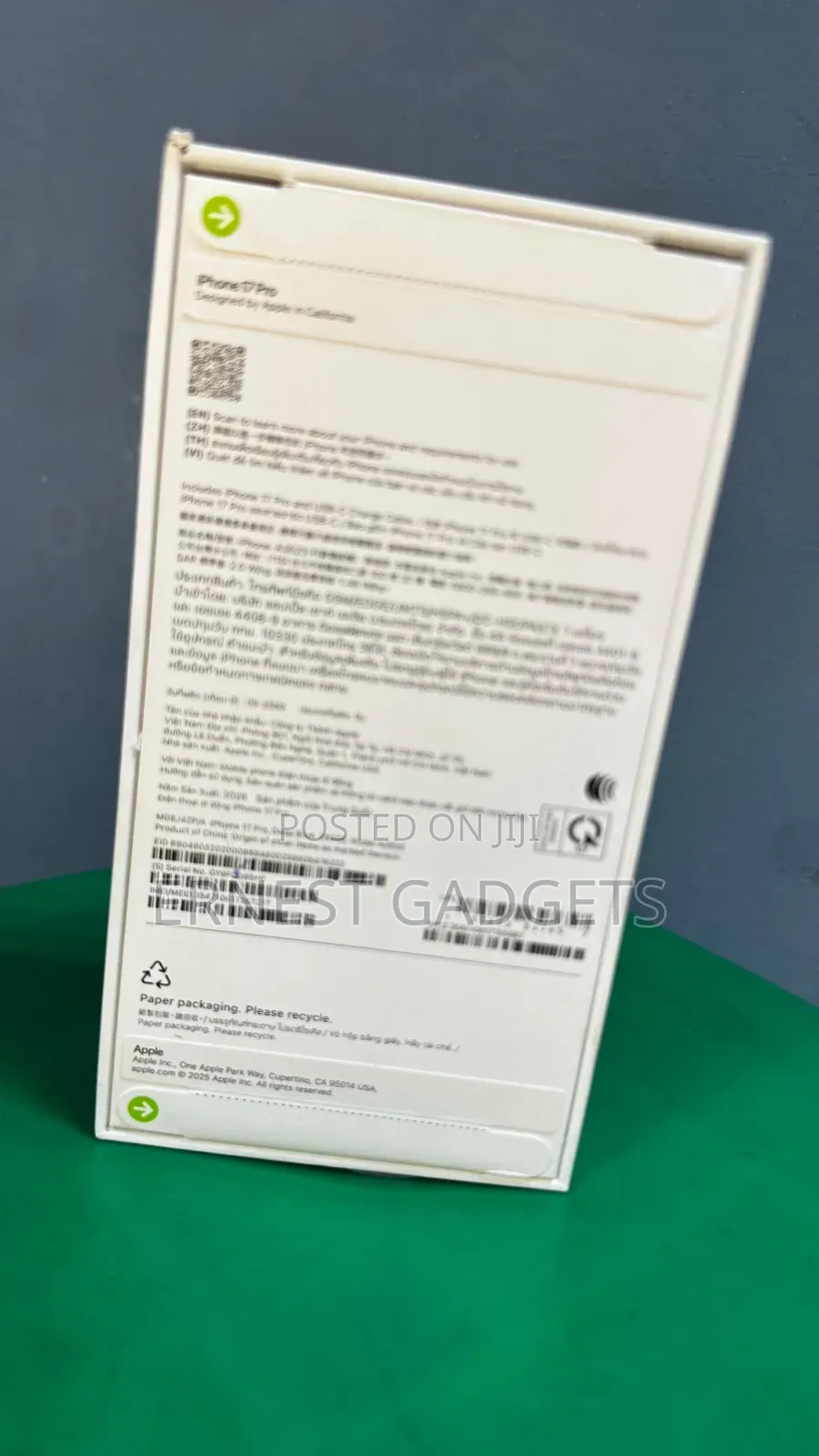 New Apple iPhone 17 Pro 256 GB Blue