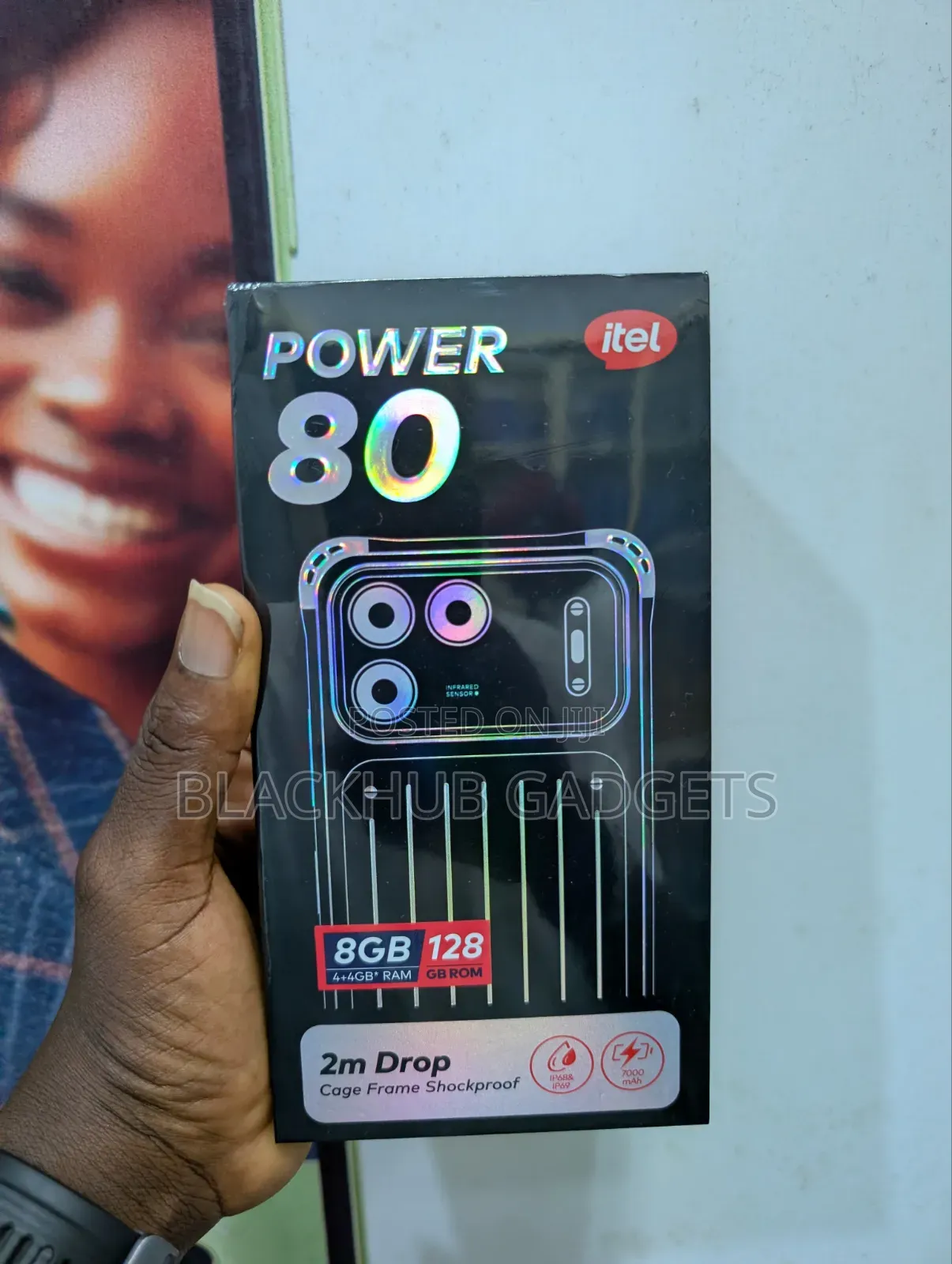 New Itel Power 80 128 GB