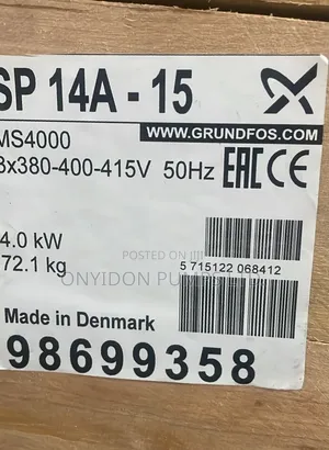 Grundfos Submersible Pump