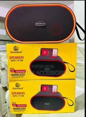 Boombest LN-1028ANT Portable Wireless Bluetooth Speaker and Radio.