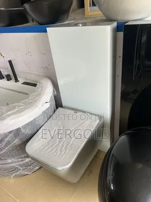 Concealed Square Gray Wall Hang Toilet Available at Good Price