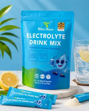 WinsTown Electrolyte Drink Mix (20 Sachets × 6g)