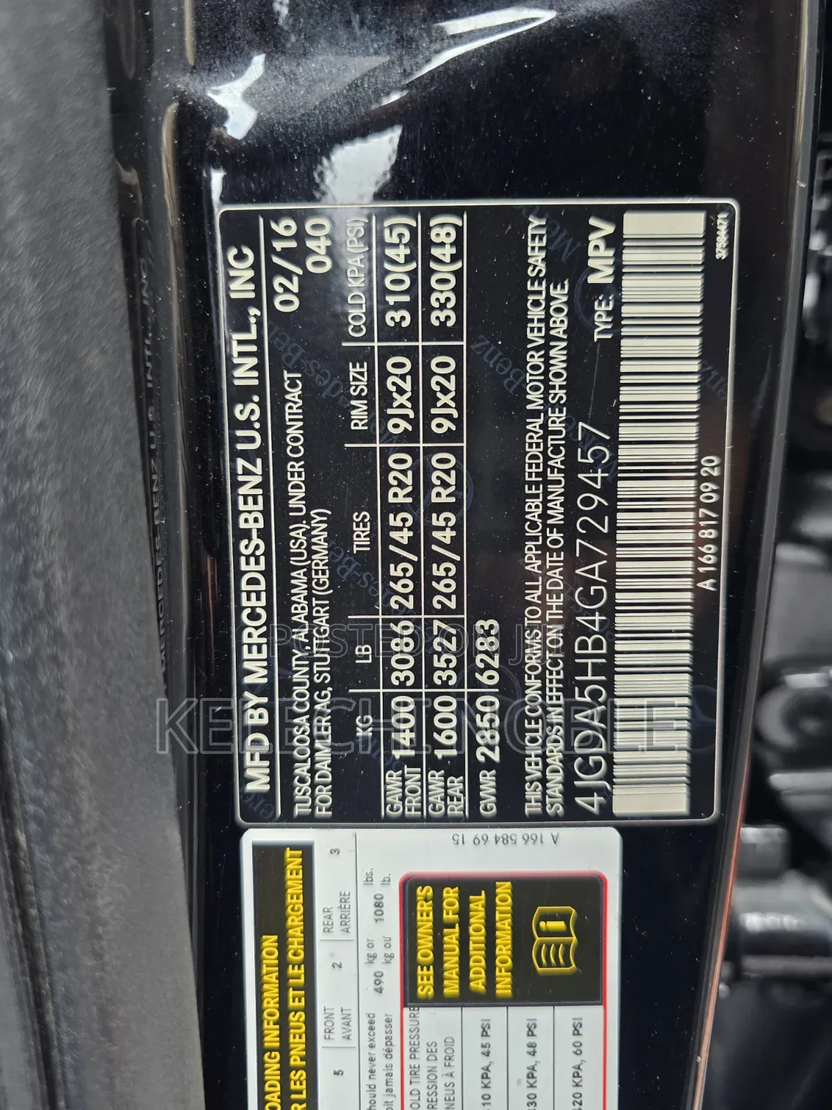 Mercedes-Benz GLE-Class 2016 Black