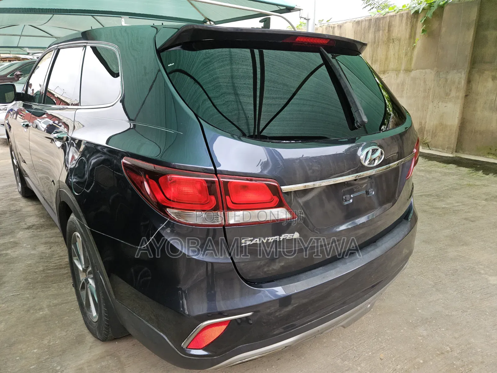 Hyundai Santa Fe 2017 Gray