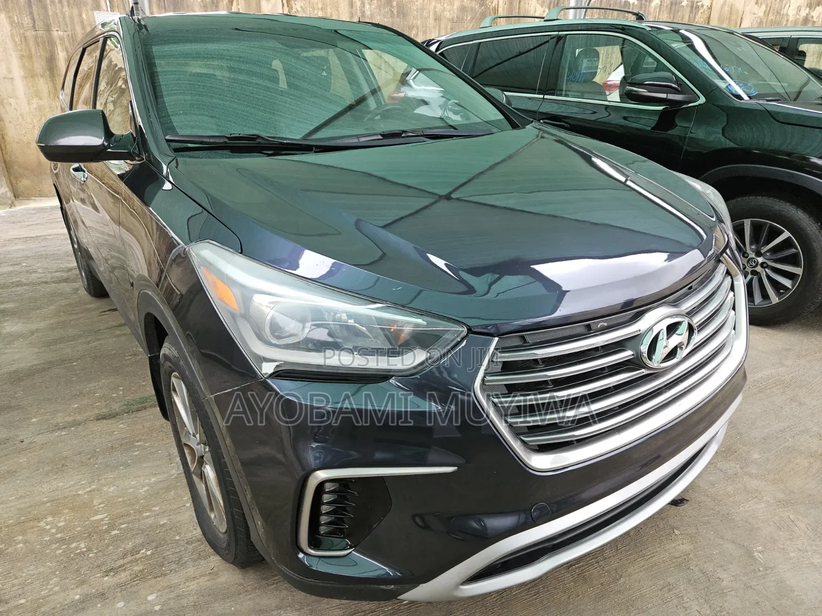 Hyundai Santa Fe 2017 Gray
