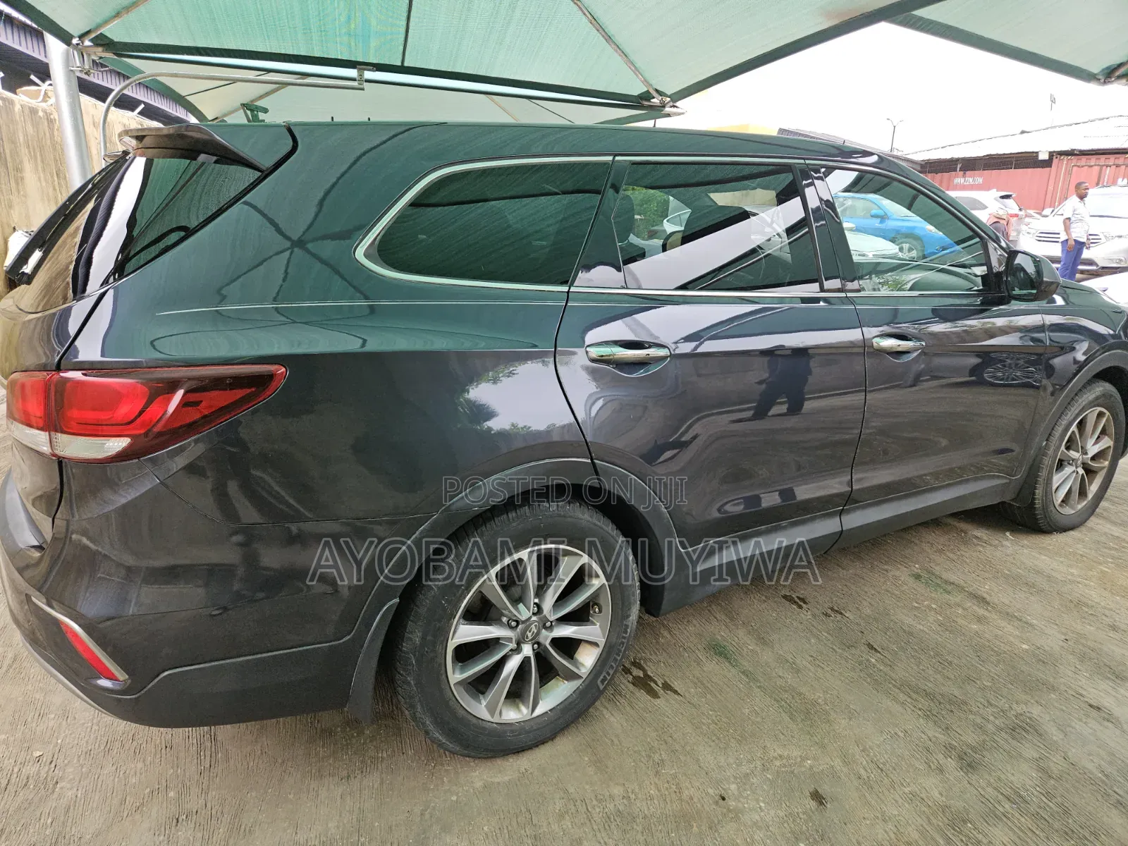 Hyundai Santa Fe 2017 Gray
