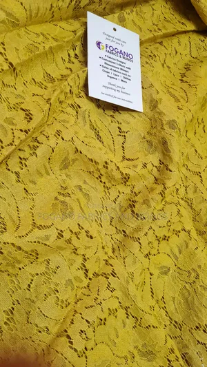 Mustard Yellow Lace