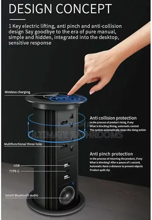 Pop Up Lifting Socket for Kitchen