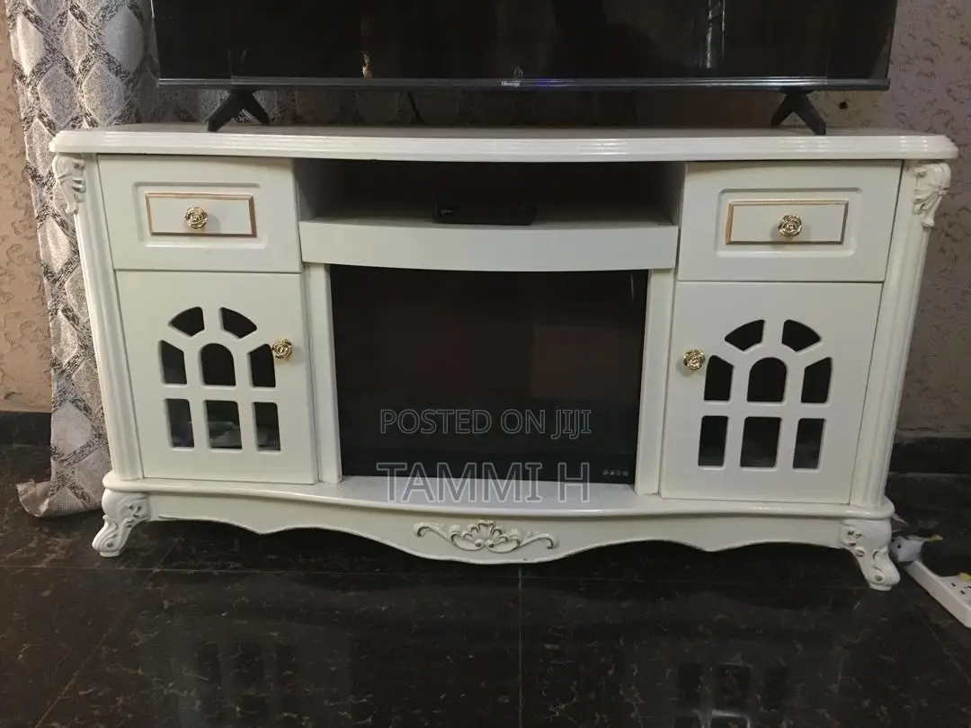 Imported TV Stand Fire Display