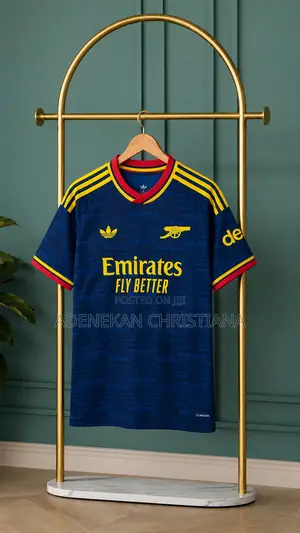 Arsenal 26/27 Away Jersey – Short Sleeve | Premium Quality