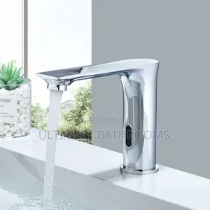 Chrome Sensor Brass Basin Tap