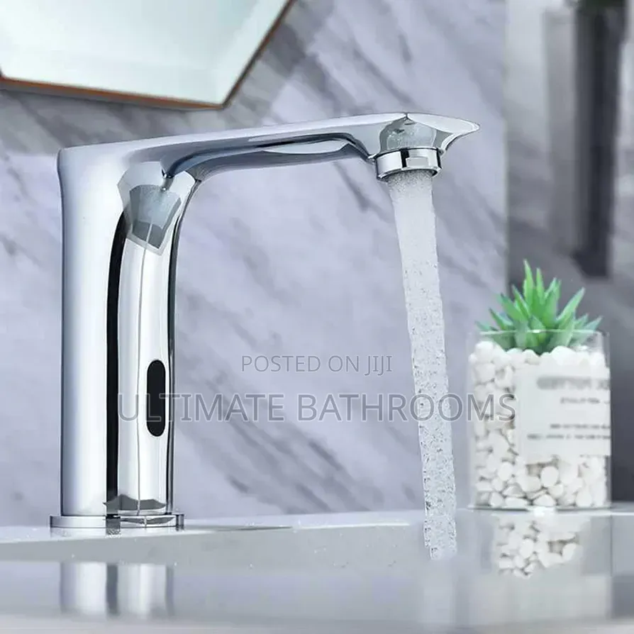 Chrome Sensor Brass Basin Tap