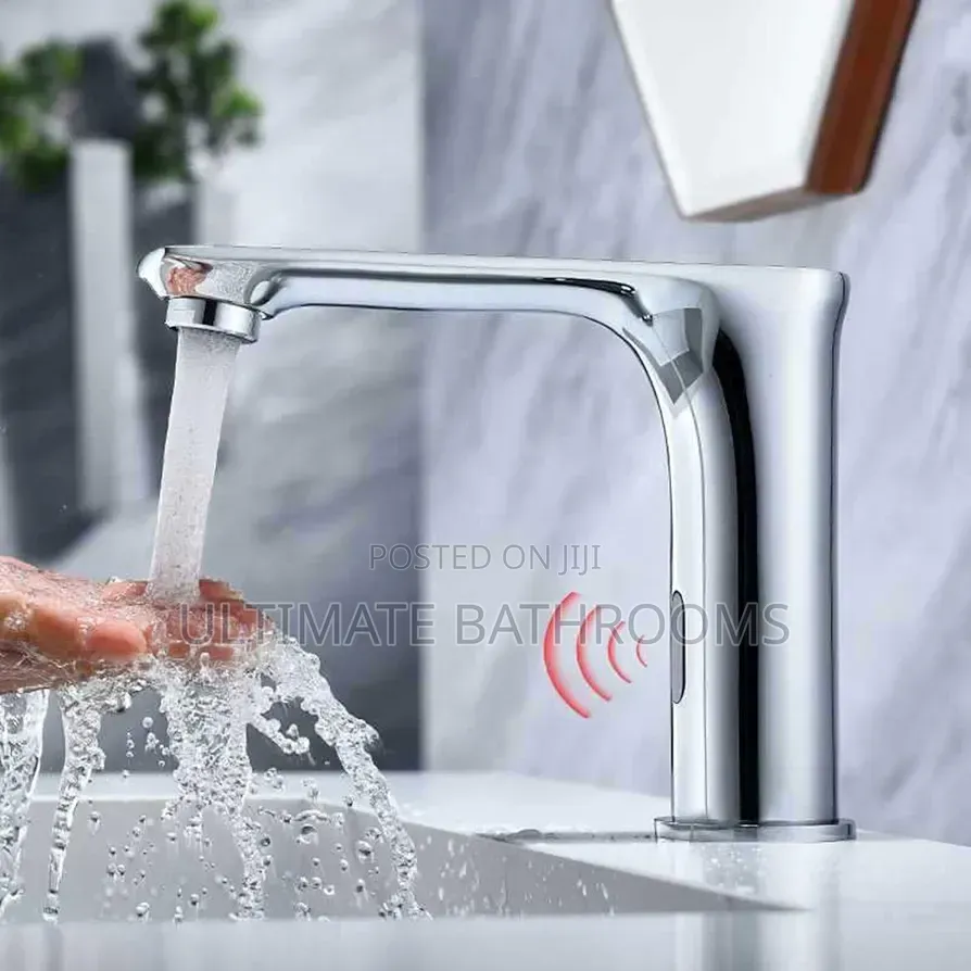 Chrome Sensor Brass Basin Tap