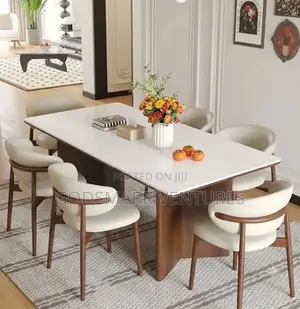 Marble Dining Set for Living Room
