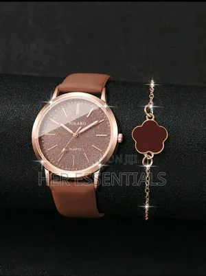 Women's Watch Clover Bracelet Set
