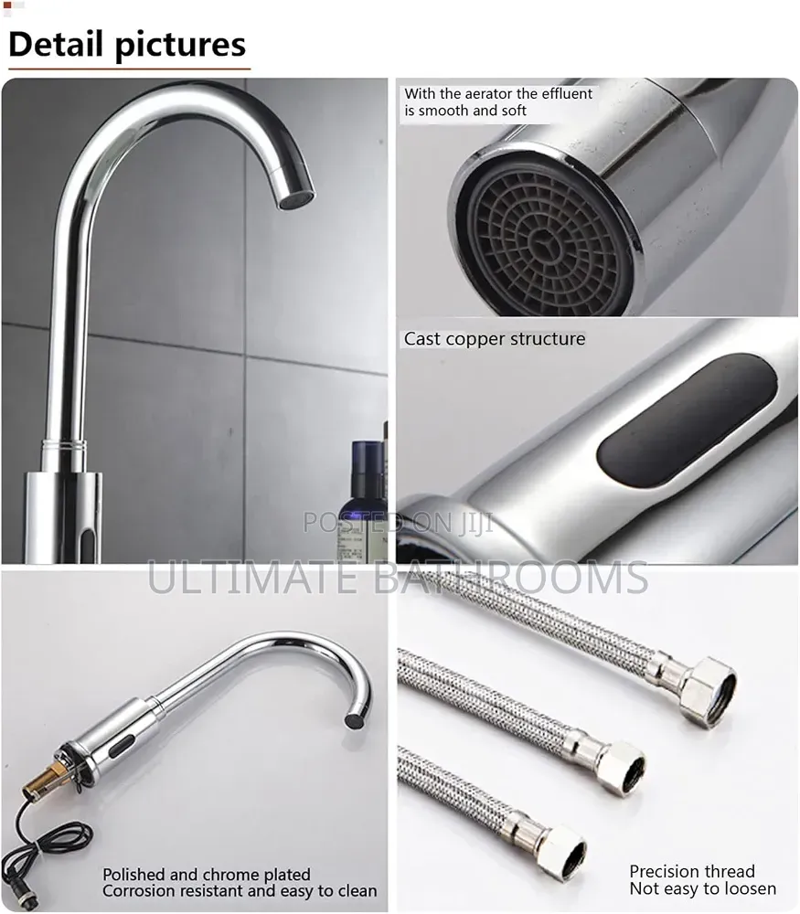 Long Sensor Basin/Sink Tap