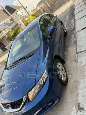 Honda Civic Sedan LX 2013 Blue