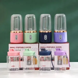 Rechargeable Electric Portable Mini Juicer With 2 Cups