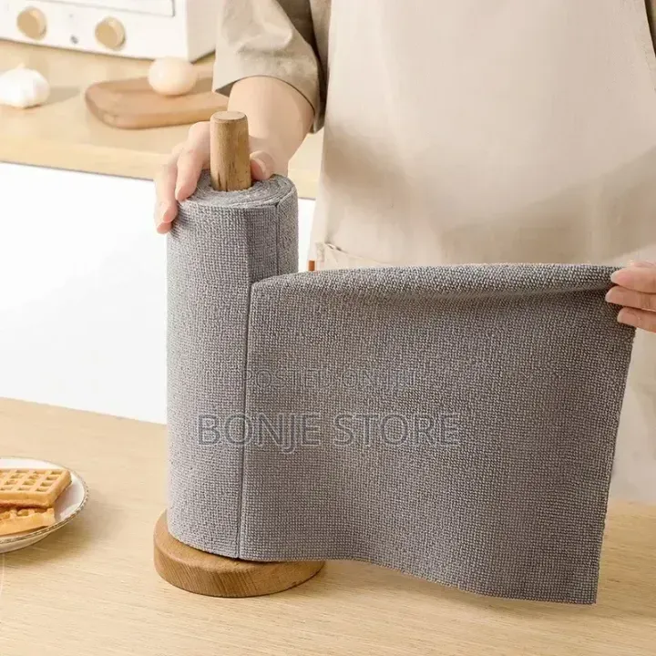 Reusable Cleaning Household Microfiber Towel Rolls - 20 Sheet Per Roll