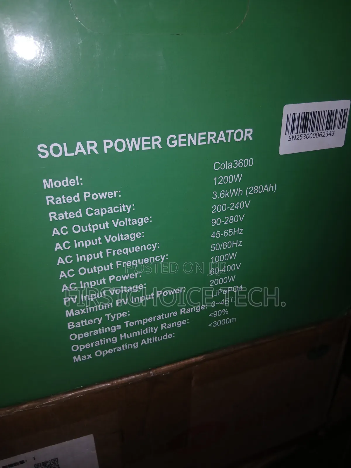 Solar Generator